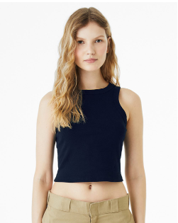 (Tiktok Label) Women's Micro Rib Racer Tank 1019